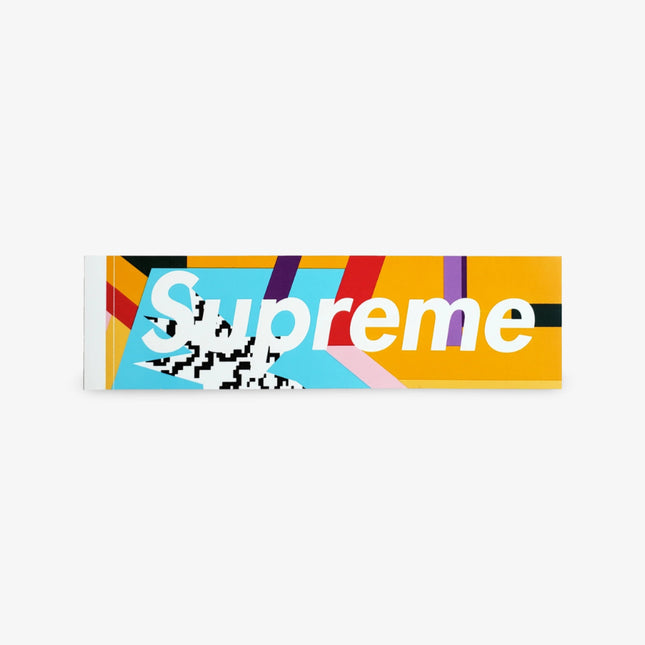 Supreme Sticker 'Box Logo Mendini' Orange SS16 - SOLE SERIOUSS (1)