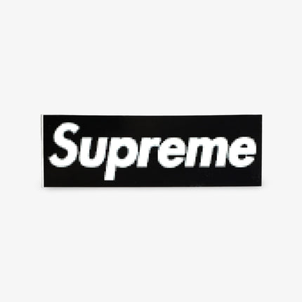 Supreme Sticker 'Box Logo Pixelated' (Set of 3) Black / Red / Olive Green 2000 - SOLE SERIOUSS (2)