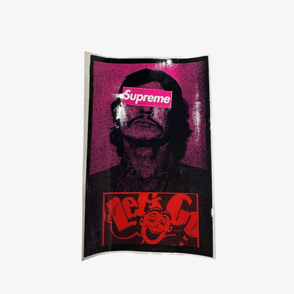 Supreme Sticker 'Charles Bronson Chaos' Black / Pink (FW08) - SOLE SERIOUSS (1)