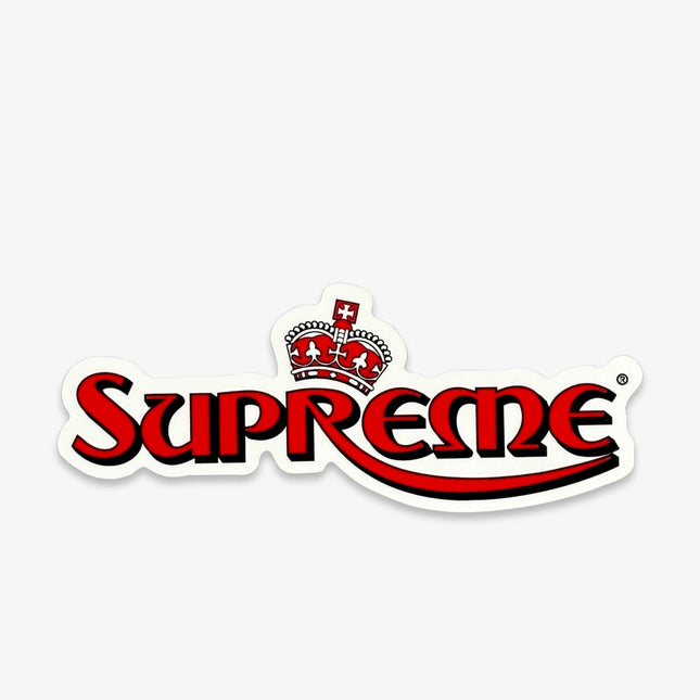 Supreme Sticker 'Crown' Red SS23 - SOLE SERIOUSS (1)