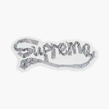 Supreme Sticker 'Duct Tape Script' Grey (SS25) | SOLE SERIOUSS [1]