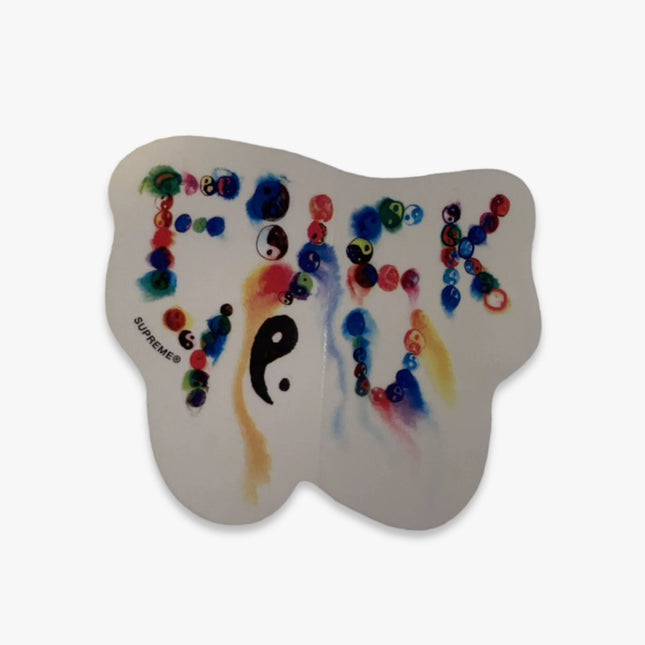 Supreme Sticker 'F*ck You Ying Yang' Multicolor (FW23) | SOLE SERIOUSS [1]