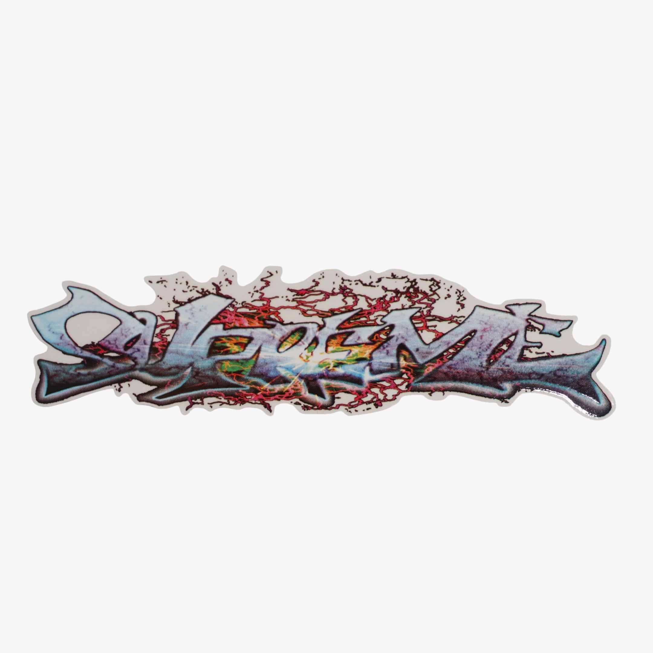 レア ☆ Supreme グラフィティ柄 スリングバッグ デニム ステッカー付き Supreme-Sticker-Graffiti-Tag-