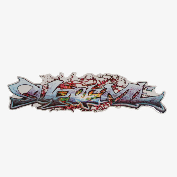 Supreme Sticker 'Graffiti Tag' Multicolor (FW25) – SOLE SERIOUSS