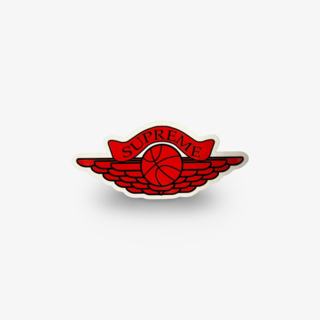 Supreme Sticker 'Michael Jordan Wings Logo' Red (Standard) 1998 - SOLE SERIOUSS (1)