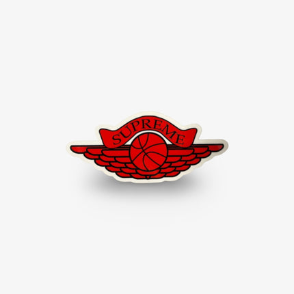 Supreme Sticker 'Michael Jordan Wings Logo' (Set of 6) Black / UNC Blue / Red (Standard + Mini) 1998 - SOLE SERIOUSS (5)