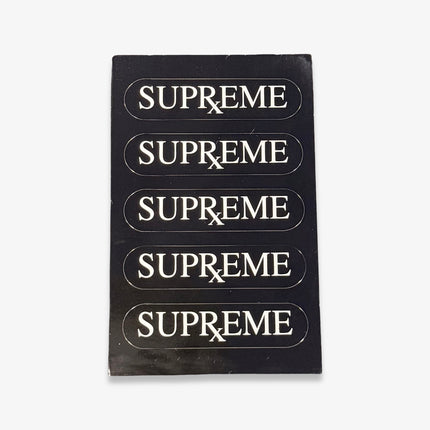 Supreme Sticker 'Rx Mini logo' Black (FW25) | SOLE SERIOUSS [1]