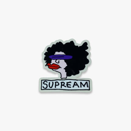 Supreme Sticker 'Supream Gonz Head' Black FW17 - SOLE SERIOUSS (1)