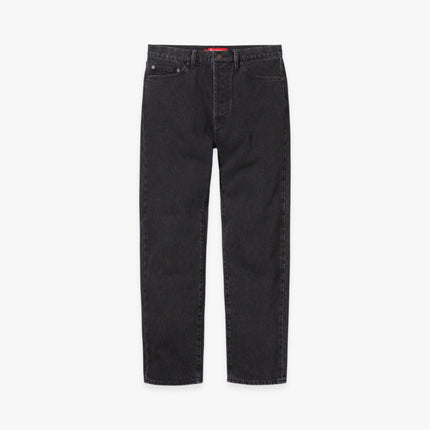 Supreme Stone Washed Black Slim Jean Washed Black (FW23) - SOLE SERIOUSS (1)