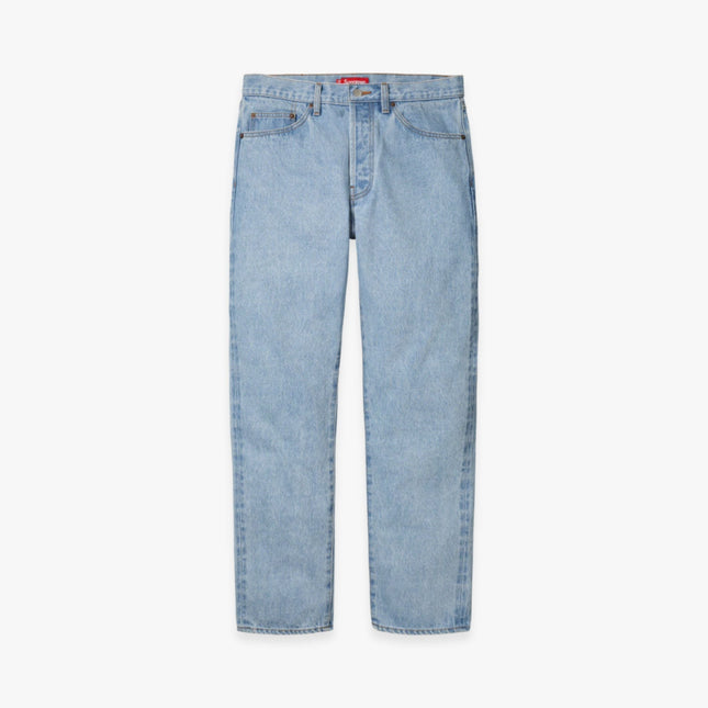 Supreme Stone Washed Slim Selvedge Jean Stone Washed Indigo (FW23) - SOLE SERIOUSS (1)