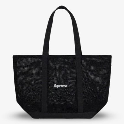 Supreme String Tote Bag Black (SS21) - SOLE SERIOUSS (1)