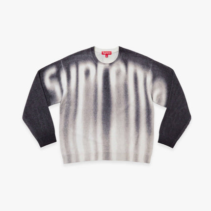 Supreme Sweater 'Blurred Logo' Black (FW23) - SOLE SERIOUSS (2)