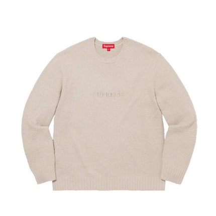 Supreme Sweater 'Pilled' Light Brown FW21 - SOLE SERIOUSS (1)