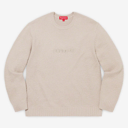 Supreme Sweater 'Pilled' Light Brown (FW21) - SOLE SERIOUSS (1)