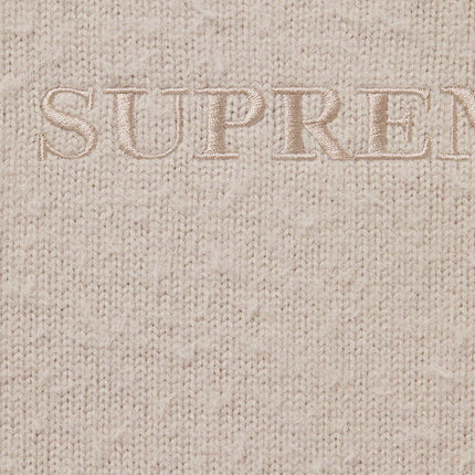 Supreme Sweater 'Pilled' Light Brown (FW21) - SOLE SERIOUSS (2)