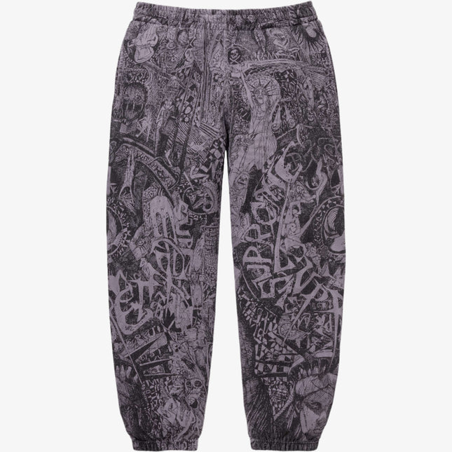 Supreme Sweatpant 'Liberty' Dusty Purple (FW24) | SOLE SERIOUSS [1]