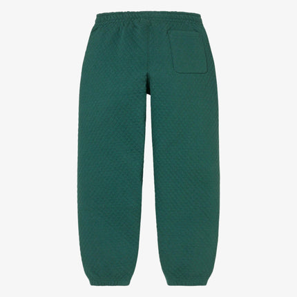 Supreme Sweatpant 'Micro Quilted' Dark Pine SS23 - SOLE SERIOUSS (2)
