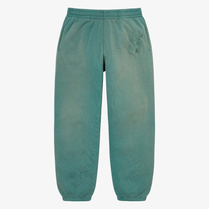 Supreme Sweatpant 'Overdyed S Logo' Teal (SS23) - SOLE SERIOUSS (1)