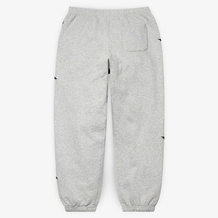 Supreme Sweatpant 'Raised Embroidery' Heather Grey (FW21) - SOLE SERIOUSS (2)