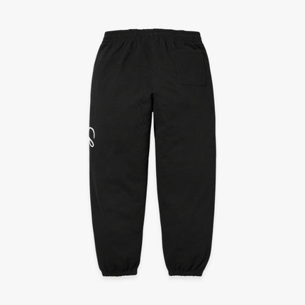 Supreme Sweatpant 'Raised Script' Black (FW23) - SOLE SERIOUSS (2)