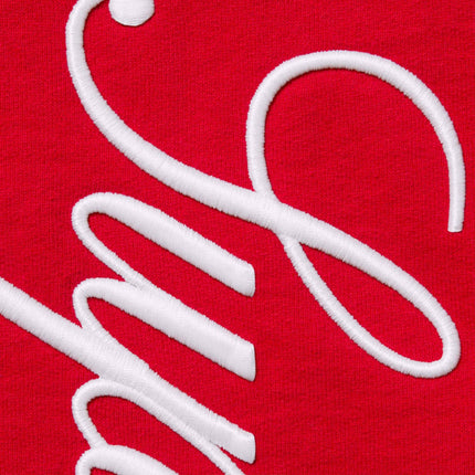 Supreme Sweatpant 'Raised Script' Red (FW23) - SOLE SERIOUSS (3)