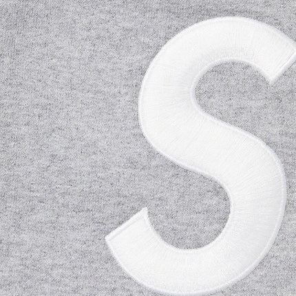 Supreme Sweatpant 'S Logo Split' Heather Grey (FW21) - SOLE SERIOUSS (2)