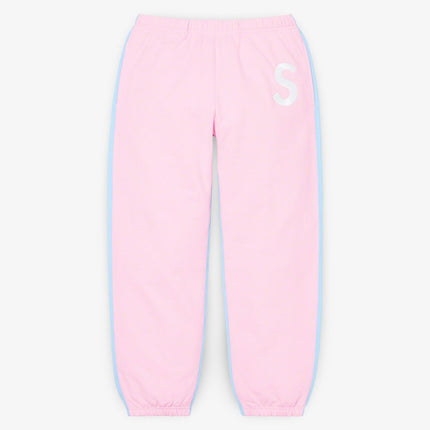 Supreme Sweatpant 'S Logo Split' Light Pink (FW21) - SOLE SERIOUSS (1)