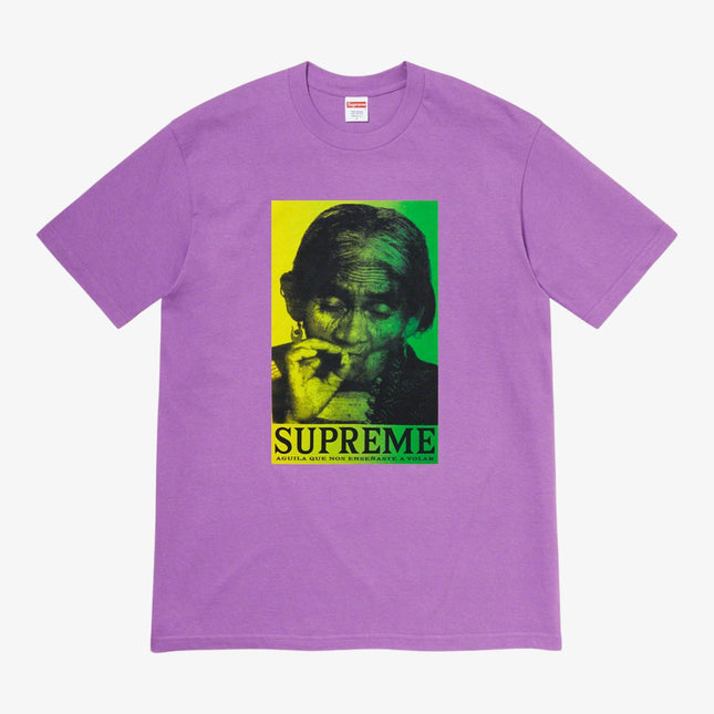 Supreme Tee 'Aguila' Purple (FW19) - SOLE SERIOUSS (1)