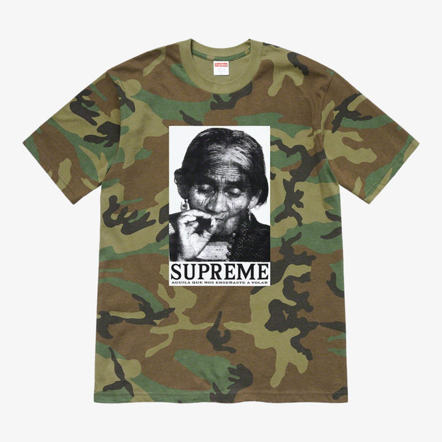 Supreme Tee 'Aguila' Woodland Camo (FW19) - SOLE SERIOUSS (1)