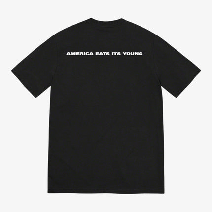 Supreme Tee 'America Eats Its Young' Black (FW21) - SOLE SERIOUSS (2)