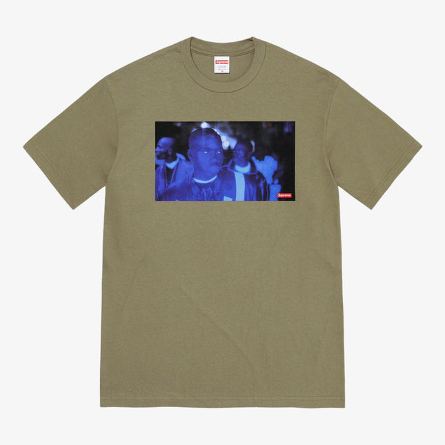 Supreme Tee 'America Eats Its Young' Light Olive (FW21) - SOLE SERIOUSS (1)