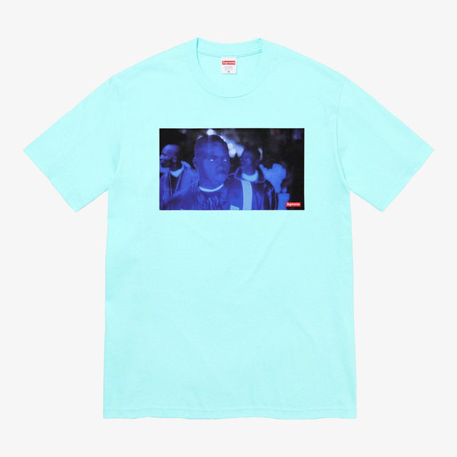 Supreme Tee 'America Eats Its Young' Turquoise (FW21) - SOLE SERIOUSS (1)