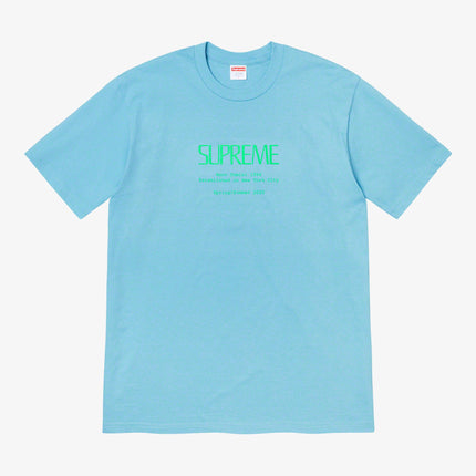 Supreme Tee 'Anno Domini' Light Blue (SS20) - SOLE SERIOUSS (1)