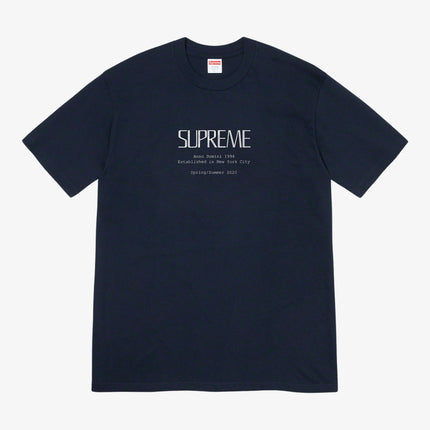 Supreme Tee 'Anno Domini' Navy (SS20) - SOLE SERIOUSS (1)