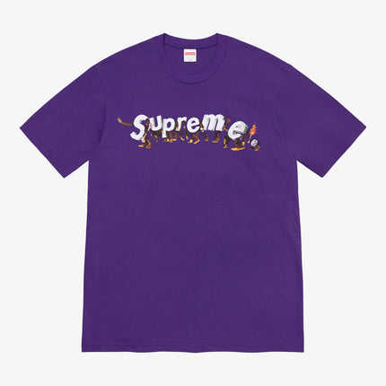 Supreme Tee 'Apes' Purple (SS21) - SOLE SERIOUSS (1)