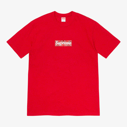 Supreme Tee 'Bandana Box Logo' Red (FW19) - SOLE SERIOUSS (1)