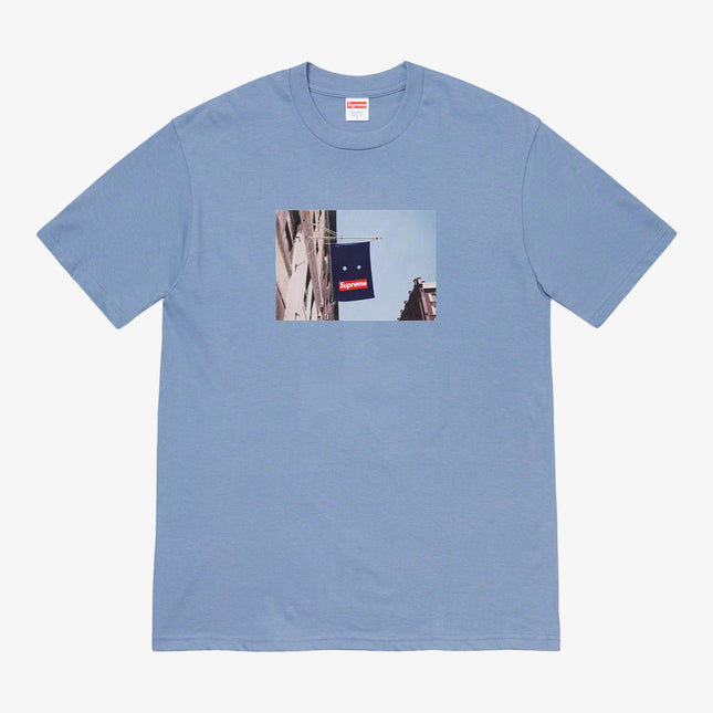 Supreme Tee 'Banner' Slate (FW19) - SOLE SERIOUSS (1)