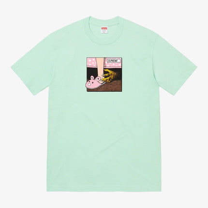Supreme Tee 'Bed' Light Teal FW21 - SOLE SERIOUSS (1)