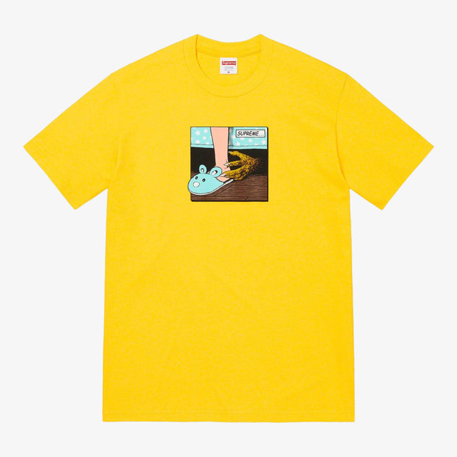 Supreme Tee 'Bed' Yellow (FW21) - SOLE SERIOUSS (1)