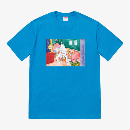 Supreme Tee 'Bedroom' Bright Blue (FW18) - SOLE SERIOUSS (1)