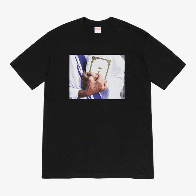 Supreme Tee 'Bible' Black (FW19) - SOLE SERIOUSS (1)