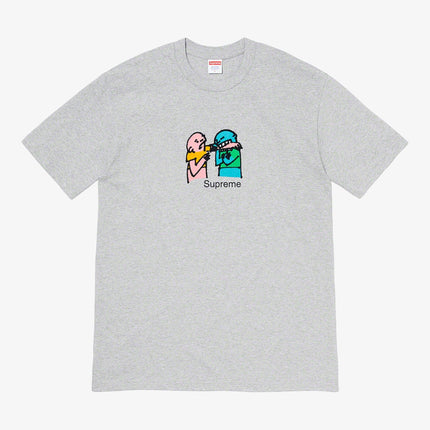 Supreme Tee 'Bite' Heather Grey (FW19) - SOLE SERIOUSS (1)