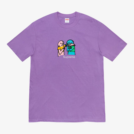 Supreme Tee 'Bite' Light Purple (FW19) - SOLE SERIOUSS (1)