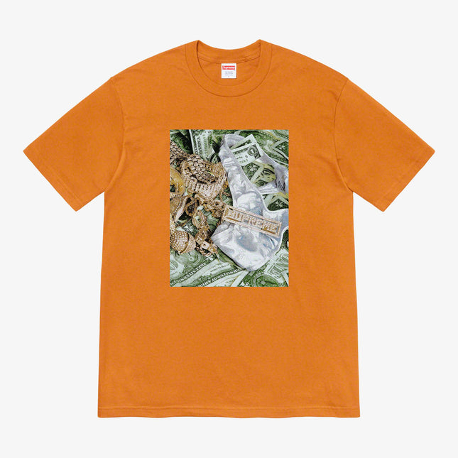 Supreme Tee 'Bling' Burnt Orange (SS20) - SOLE SERIOUSS (1)