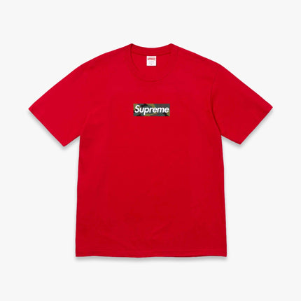 Supreme Tee 'Box Logo' Red (FW23) - SOLE SERIOUSS (1)