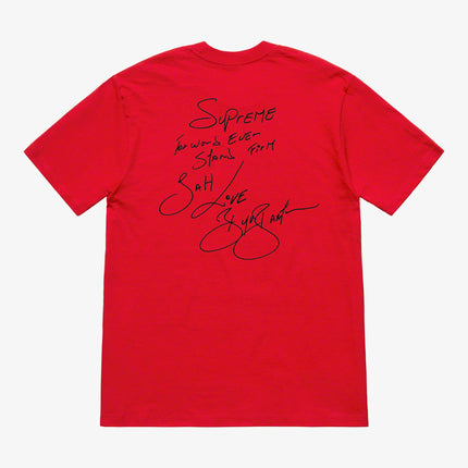 Supreme Tee 'Buju Banton' Red (SS19) - SOLE SERIOUSS (2)