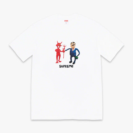 Supreme Tee 'Business' White (SS23) - SOLE SERIOUSS (1)