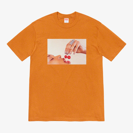 Supreme Tee 'Cherries' Burnt Orange (SS20) - SOLE SERIOUSS (1)