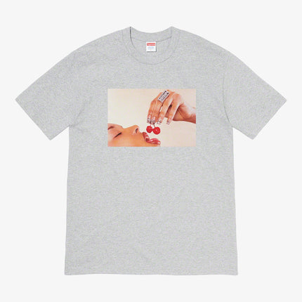 Supreme Tee 'Cherries' Heather Grey (SS20) - SOLE SERIOUSS (1)