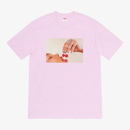 Supreme Tee 'Cherries' Light Purple (SS20) - SOLE SERIOUSS (1)